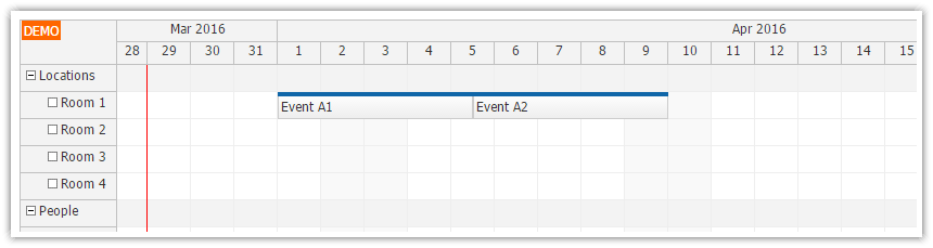 Exact Event Duration - Scheduler | DayPilot Documentation - Scheduling ...